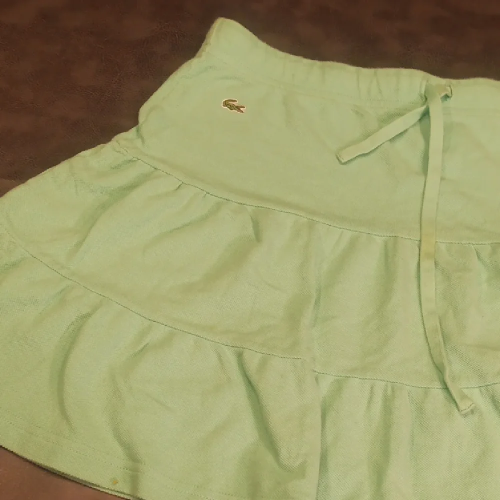 Vintage Lacoste Tiered Ruffle Tennis Skirt
